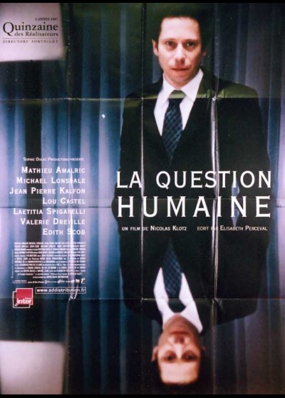 affiche du film QUESTION HUMAINE (LA)