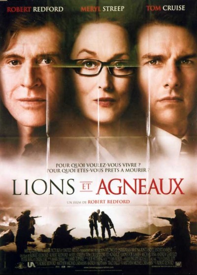 LIONS FOR LAMBS movie poster