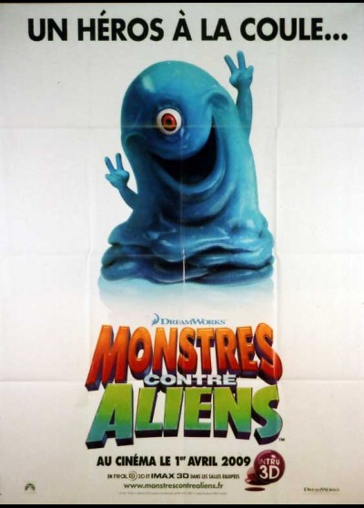 MONSTRES VERSUS ALIENS movie poster
