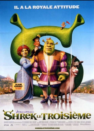 affiche du film SHREK LE TROISIEME