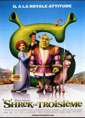 SHREK THE THIRD / SHREK 3 movie poster