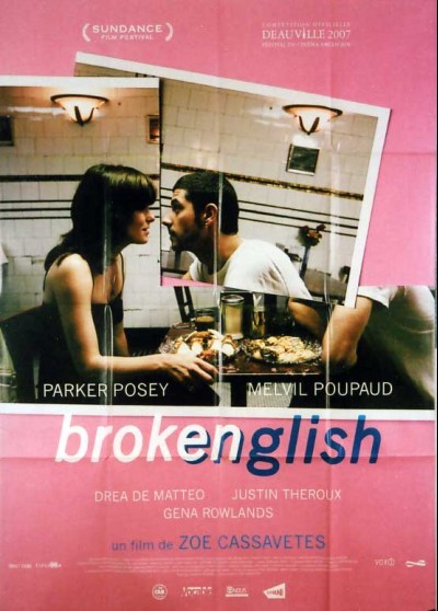 affiche du film BROKEN ENGLISH