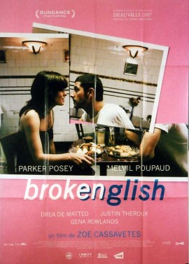 BROKEN ENGLISH movie poster