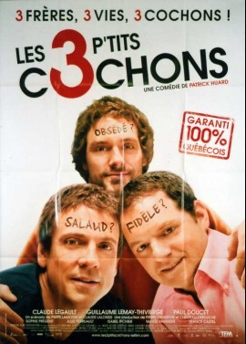 affiche du film TROIS P'TITS COCHONS (LES)