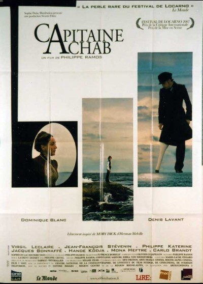 affiche du film CAPITAINE ACHAB