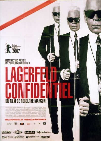 LAGERFELD CONFIDENTIEL movie poster