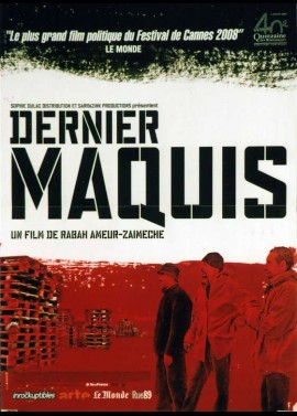 affiche du film DERNIER MAQUIS