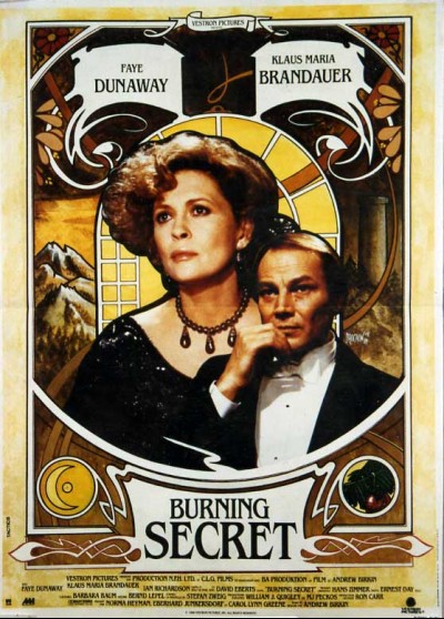 BURNING SECRET movie poster