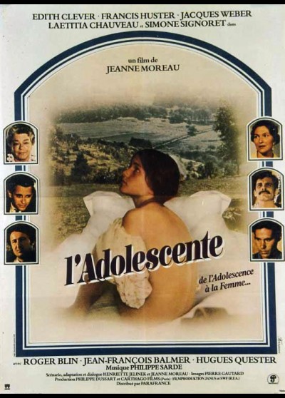 affiche du film ADOLESCENTE (L')