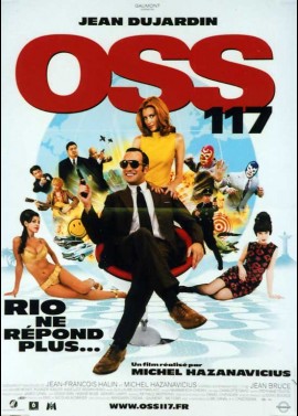OSS 117 RIO NE REPOND PLUS movie poster