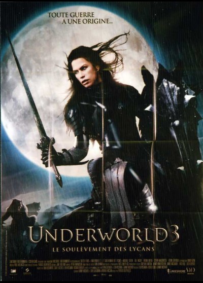 UNDERWORLD RISE OF THE LYCANS movie poster