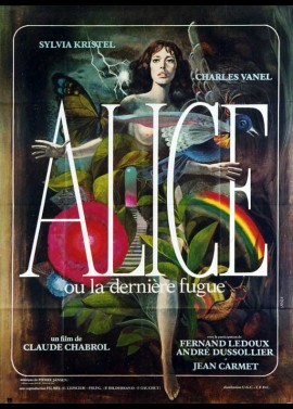 affiche du film ALICE OU LA DERNIERE FUGUE