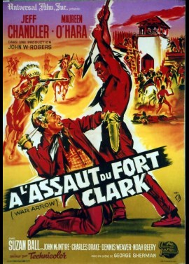 affiche du film A L'ASSAUT DU FORT CLARK