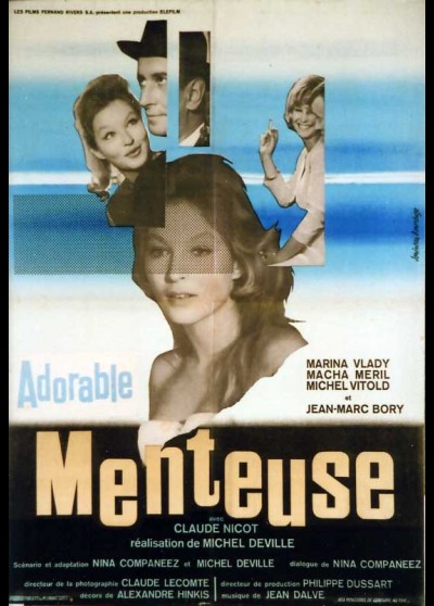 affiche du film ADORABLE MENTEUSE