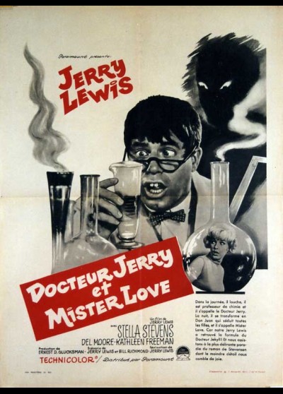 affiche du film DOCTEUR JERRY ET MISTER LOVE