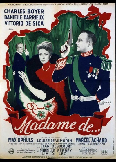 affiche du film MADAME DE