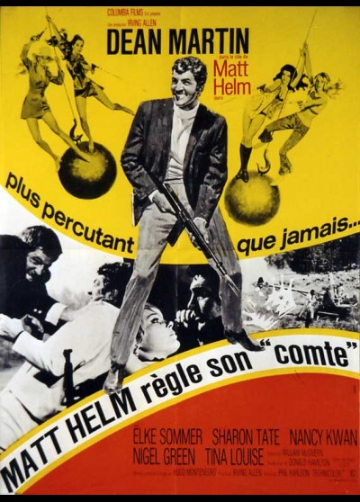 affiche du film MATT HELM REGLE SON COMTE