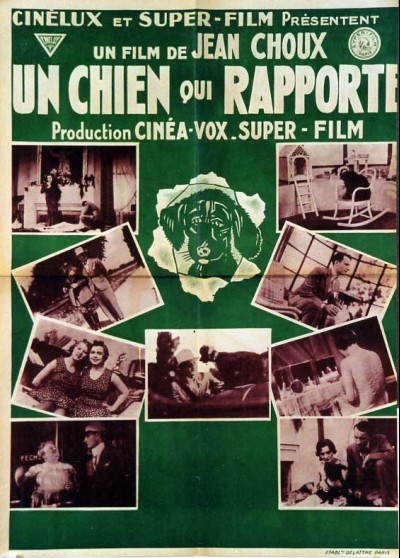 affiche du film UN CHIEN QUI RAPPORTE