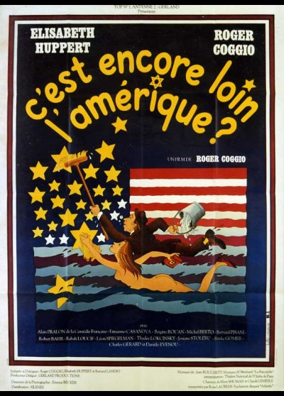 affiche du film C'EST ENCORE LOIN L'AMERIQUE