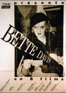 affiche du film BETTE DAVIS EN 8 FILMS