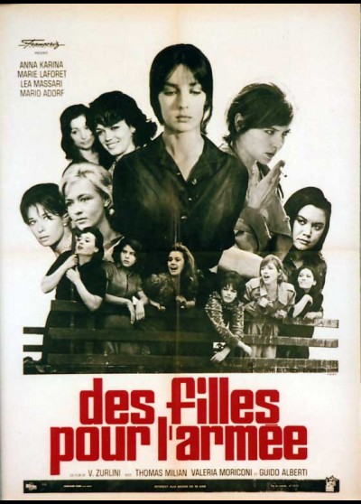 affiche du film DES FILLES POUR L'ARMEE