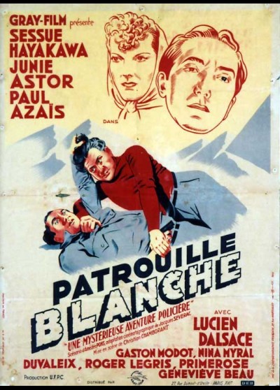 PATROUILLE BLANCHE movie poster