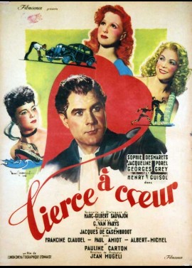 TIERCE A COEUR movie poster