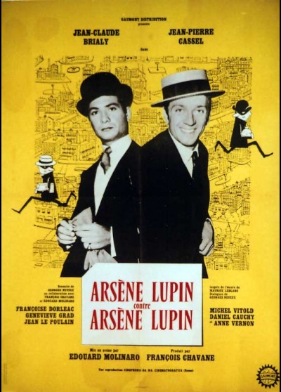 ARSENE LUPIN CONTRE ARSENE LUPIN movie poster