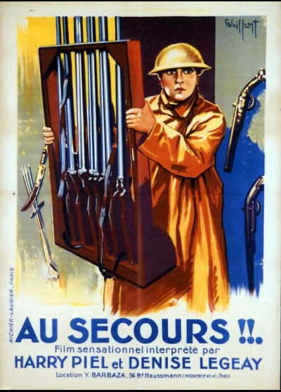 AU SECOURS movie poster