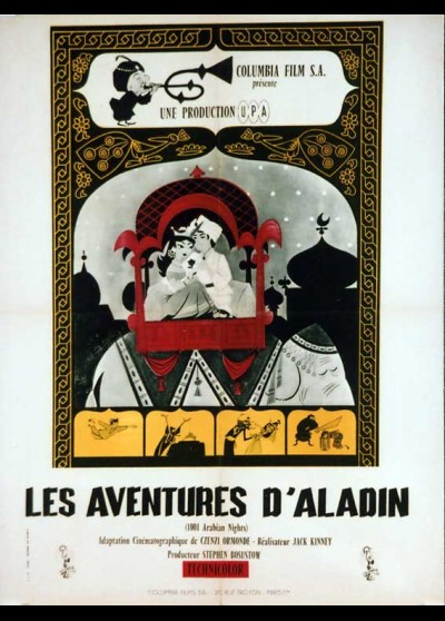 affiche du film AVENTURES D'ALADIN (LES)