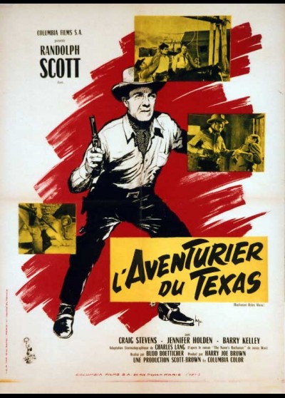 affiche du film AVENTURIER DU TEXAS (L')