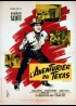 affiche du film AVENTURIER DU TEXAS (L')