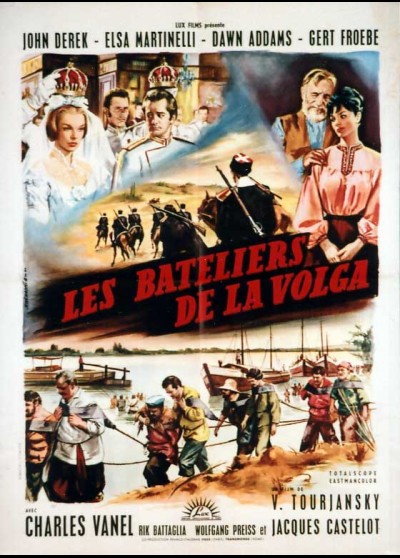 affiche du film BATELIERS DE LA VOLGA (LES)