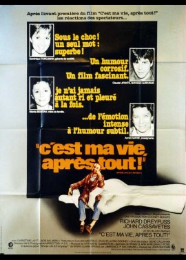WHOSE LIFE IS IT ANYWAY movie poster