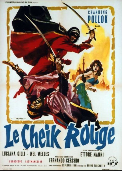 affiche du film CHEIK ROUGE (LE)