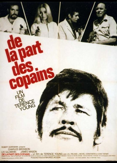 affiche du film DE LA PART DES COPAINS