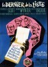 affiche du film DERNIER DE LA LISTE (LE)