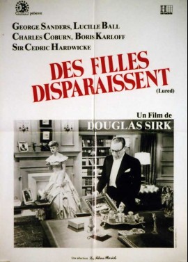 affiche du film DES FILLES DISPARAISSENT