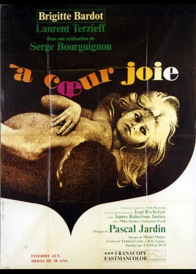 affiche du film A COEUR JOIE