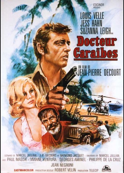affiche du film DOCTEUR CARAIBES