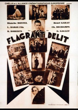 affiche du film FLAGRANT DELIT