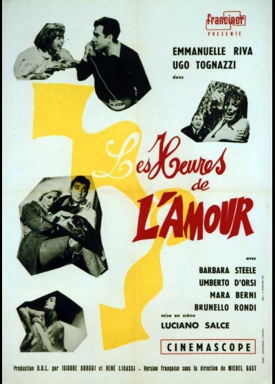 affiche du film HEURES DE L'AMOUR (LES)