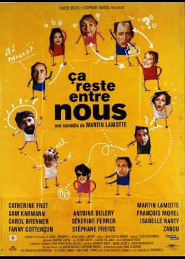 affiche du film CA RESTE ENTRE NOUS