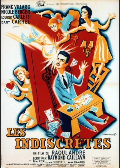 INDISCRETES (LES) movie poster