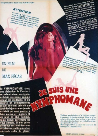 affiche du film JE SUIS UNE NYMPHOMANE