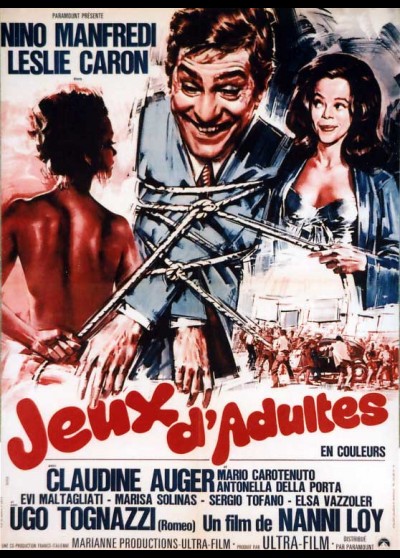 affiche du film JEUX D'ADULTES