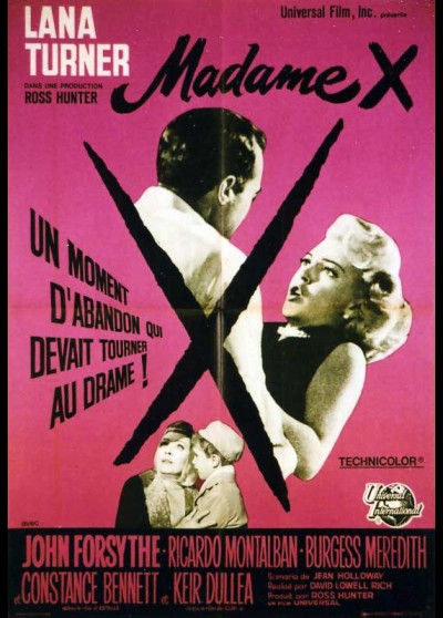 affiche du film MADAME X