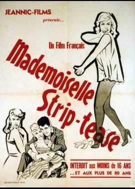 MADEMOISELLE STRIP TEASE movie poster
