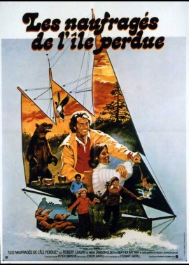 affiche du film NAUFRAGES DE L'ILE PERDUE (LES)