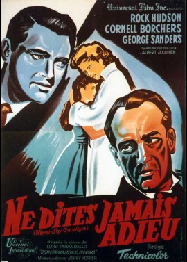 affiche du film NE DITES JAMAIS ADIEU